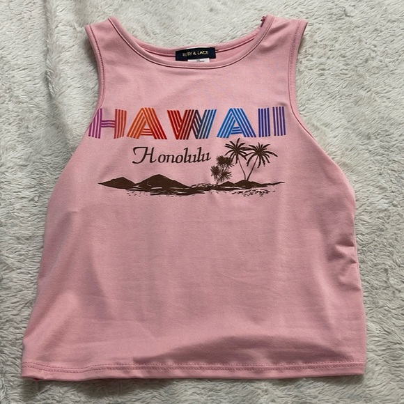 NWOT Ruby and Lace crop top - Picture 1 of 4